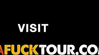 damn this big tits latina milf gives the sloppiest blowjob and titty fuck on my huge gringo cock pov