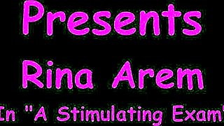 Rina Arem undergoes intriguing stimulating exam in hospital