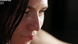 i crave emma ester's teasing closeup blowjob cumshot