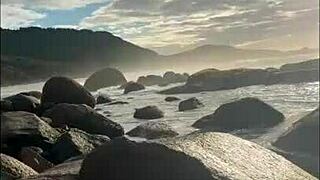 bbc bareback fucks two hotties on nudist beach, you watching?