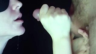 watch me suck this dick up close and sloppy