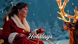 granny jeannie channels magical mystery genie in playful cosplay surprise