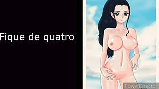 joi humiliation cei with nico robin teases jerk off anime femdom