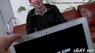 Nasty Gay Bareback Blowjob Turns Into Sensual Cock Sucking And Fucking Action