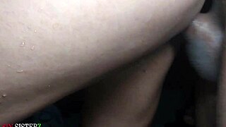 Watch black African teen suck and ride that monster cock outdoors.