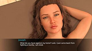 Reluctant Archon Unwraps Big Tits Christmas Pussy Surprise