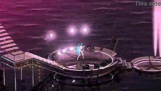 hatsune miku rocks that full nude bunny costume showing off her big tits and ass