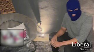 mi traje de conejita necesita esa colita... ven a dármela 😘🐰💦