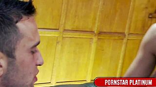 Slutty maid Lou Lou's big ass and tits fucked by boss Kai Taylor's huge cock