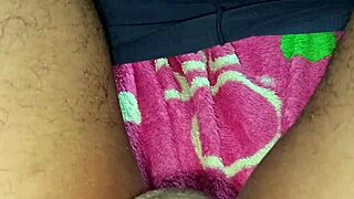 that tall skinny teen cougar grabs huge cock for wild solo jerk session homemade