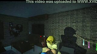 roblox bitch takes monster cock deep in her slutty pussy