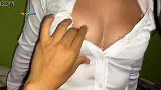 best friend pounds my short red skirt college girl ass homemade