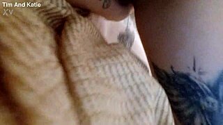 My tiny pussy stretches wide aching around that massive homemade cock