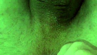 uncut monster tattoo cock erupts hands-free cum from brutal anal fisting prolapse