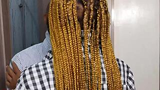 man we got so horny chatting next to stepmom in the bathroom i bent her over for wet ebony pussy pounding