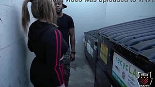 andi ray deepthroats and milks rome majors' bbc behind dumpster