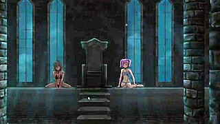 Slave lord bondage realms tease Kaylin's futa massage