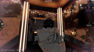 Fuck hot demon girl doggystyle creampie