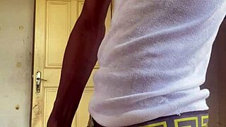 dude this college boy's stroking that huge bbc like crazy