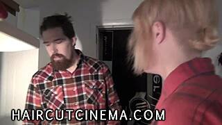 yo ever seen haircuts turn into total femdom spanking domination at haircutcinema?