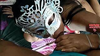 desi maid ashavinidini gags on deepthroat before hard anal pounding by big cock