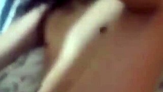 after bar drinks with latina neighbor couple enjoys homemade submissive ass worship