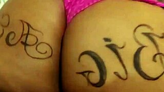 whoa take that monster bbc bareback up your fat ebony ass gaping wide!