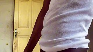 dude this college boy's stroking that huge bbc like crazy