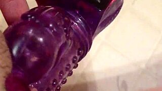 my little friend lends her pussy and helps with dildo cum play