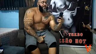 Lenev8 Gifts Herself Muscular Friend's Monster Cock Rides It Anal and Swallows Cum Loads