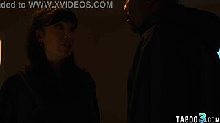 busty latina milf sneaks a taste of hubby's throbbing bbc behind his back