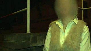 Blonde milf blindfolded oiled up takes rough doggystyle monster cock pounding