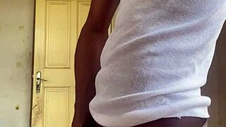 dude this college boy's stroking that huge bbc like crazy