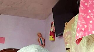 Skinny Rich Guy Sniffs Stepmom-in-Law Panties Before Explosive Cumshot