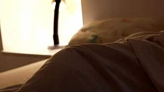 passionate condom creampie after rough sex with skinny stepsister babe