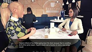 Jessica Oneils delivers hard news in erotic bedroom encounter