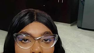 young colombian cutie gets pounded hard in amateur model casting with big cock