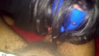 retro blue films star slurps deep on throbbing monster cocks till the end