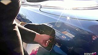 Big Tits Brown Skin Cougar Wife Seduces Stranger For Risky Public Parking Cheating Fuck By Huge Dick