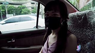 First Time Shaved Chinese Babe Yuli Bent Over Moaning As She's Fucked Hard Doggystyle