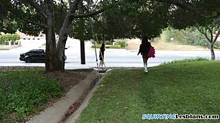 lesbo milf fingers squirting teen pussy so good!