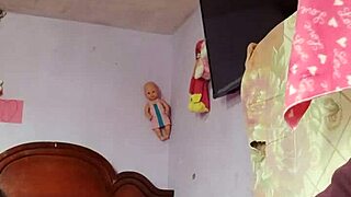 Skinny Rich Guy Sniffs Stepmom-in-Law Panties Before Explosive Cumshot