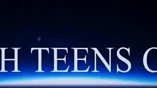 college student stuffs panties deep in her wet pussy homemade goth slut