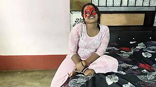 bf rams huge cock in soniya bhabhi's big ass for brutal painful anal creampie on ranch!