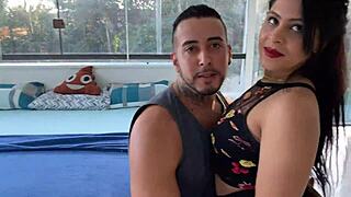 friends dare me to fuck sexy tattooed brunette outdoors crossdressing fun