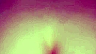 Curvy latina milf rides huge dildo deep in her juicy pussy close-up