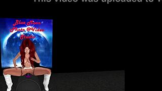 Dee straddles sybian machine grinding solo to intense pussy pulsing climax