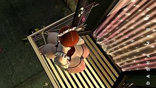 ¡Mucama Culona Tetona Se Deja Foll ar el Culo por Vergas Enormes Sin Parar!