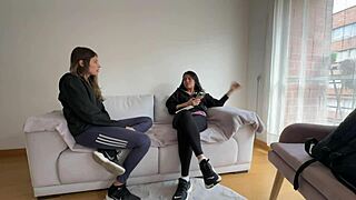 Roomie Rent Paid Through Steamy Lesbian Play