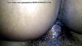 She teases her soaking wet pussy in part 2